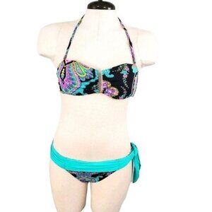 Raisins Bandeau bikini R Collection women's size medium